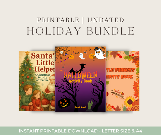 Kids Holiday Activity Bundle