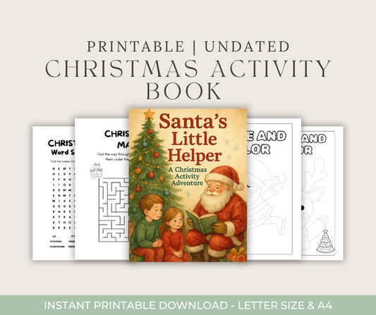 Kids Christmas Activity Book