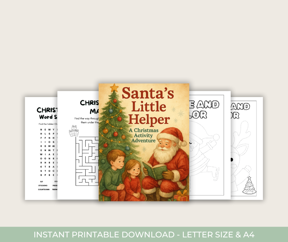 Kids Holiday Activity Bundle
