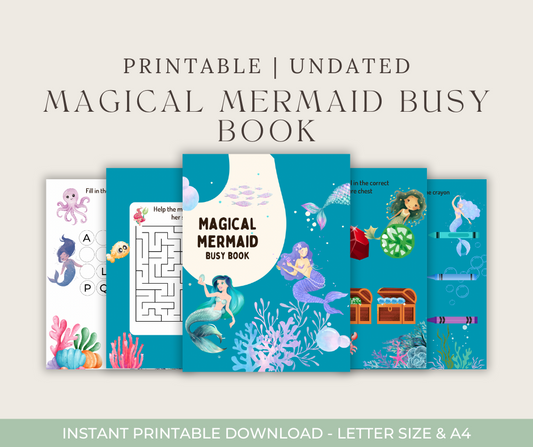 Magical Mermaid Busy Book